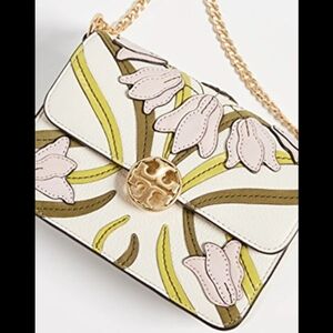 Tory Burch Chelsea Mini Bag In Pink Meridian 